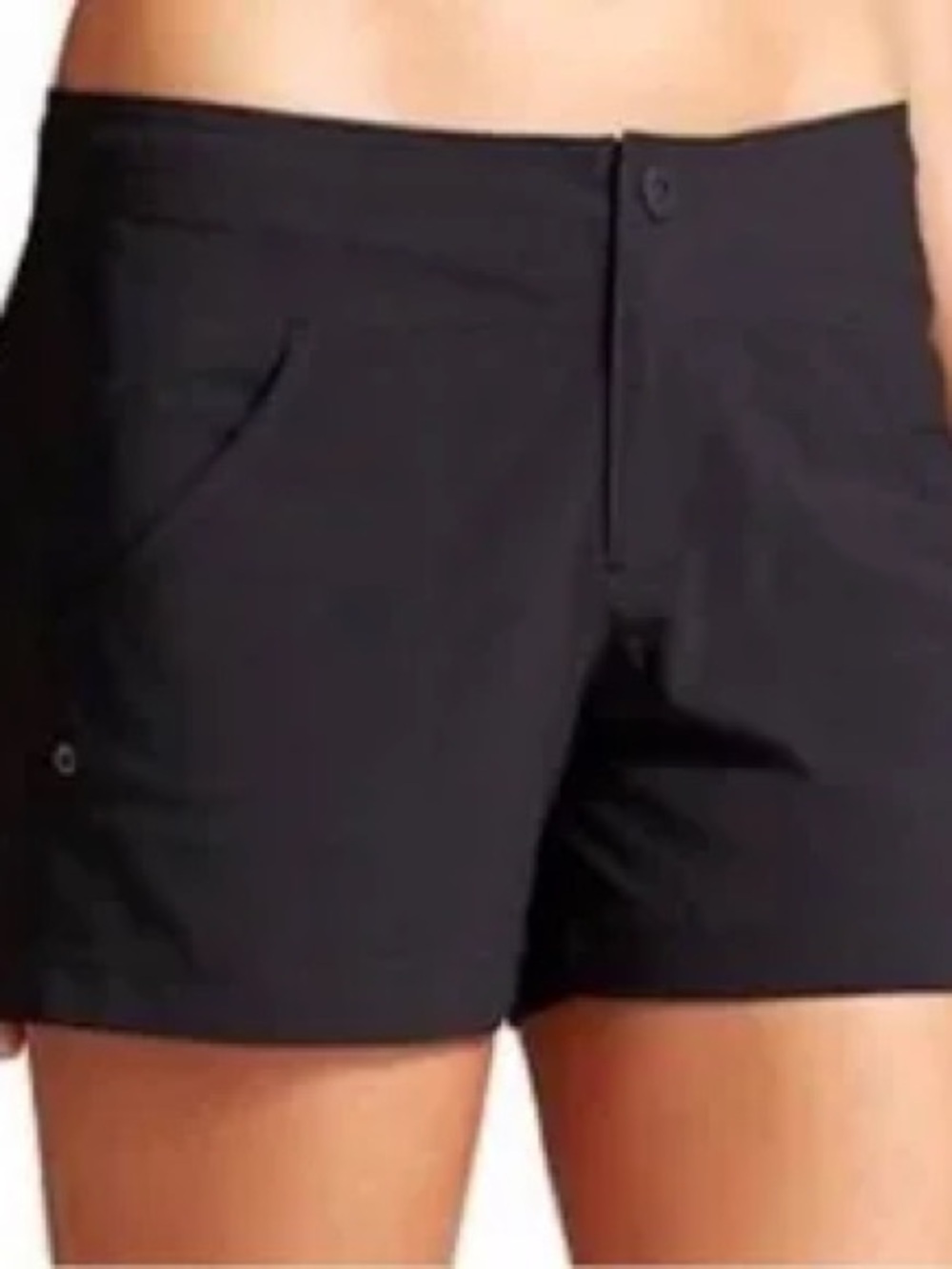 Athleta Black Costa Shorts - size 0